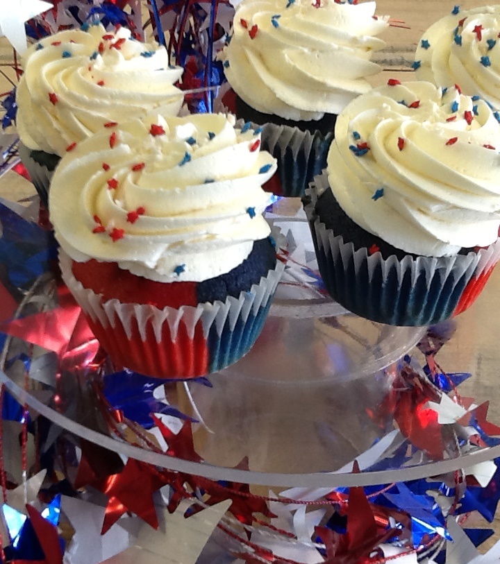 4th of July Cupcakes