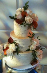 Dulce de Leche Vintage Wedding Cake