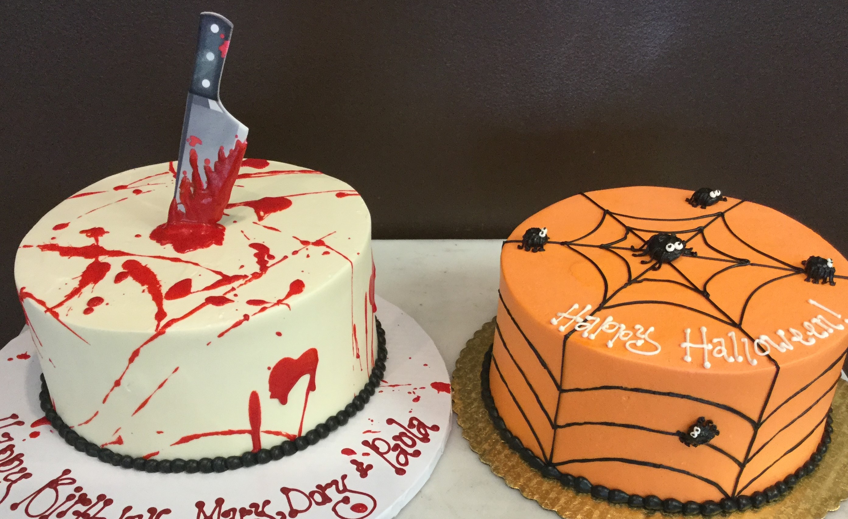 More Halloween Cakes!