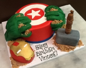 Avengers Cake 2