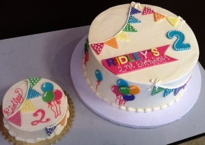 Balloon Birthday and Smash Cake