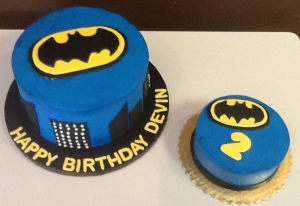 Batman Birthday and Smash Cake