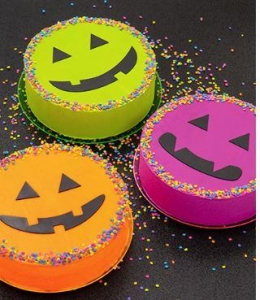 Bright Halloween Cakes