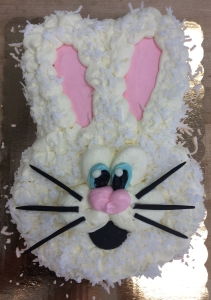 Bunny Face Cake