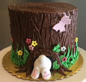 Bunny in a Tree Cake