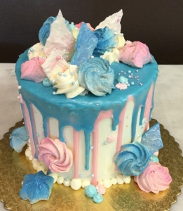 Drip Baby Reveal Cake