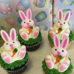 Easter Bunny Cupcake