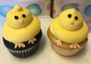 Easter Chick Cupcakes