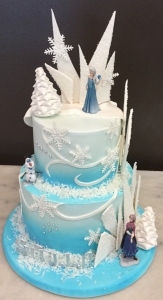 Frozen Themed Tier Cake
