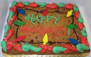 Holiday Cookie Cake