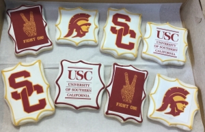 School Logo Cookies
