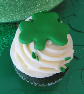 Green Velvet Cupcake