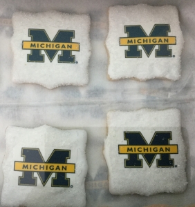 College Logo Cookies