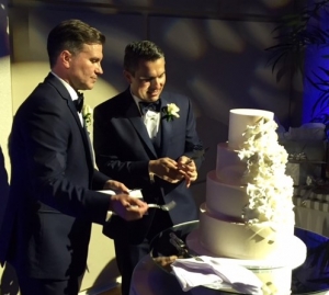Kenny & John Wedding Cake