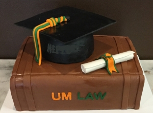 Law School Graduation Cake