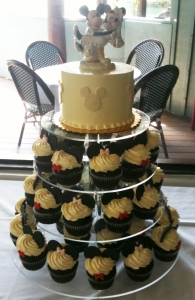 Mickey & Minnie Cupcake Tower