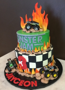 Monster Jam Cake