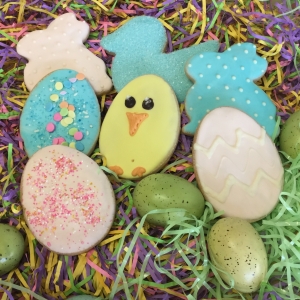Pastel Easter Cookie Assortment