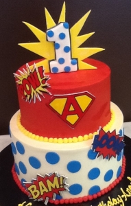 Superhero Cake