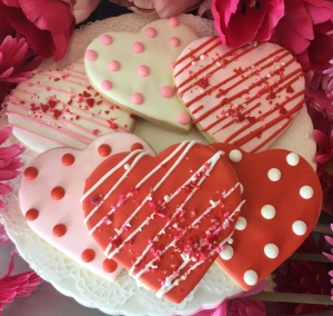 Valentine's Heart Cookies