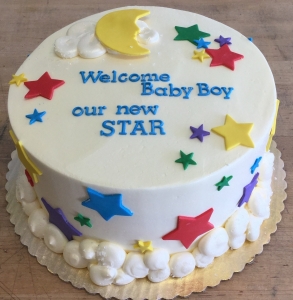 Welcome Our STAR Baby Shower Cake