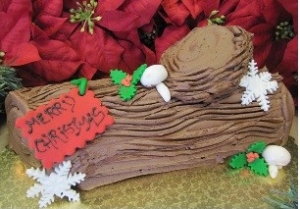 Yule Log Cake