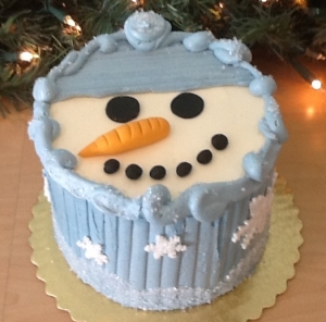 The Snowman Cake