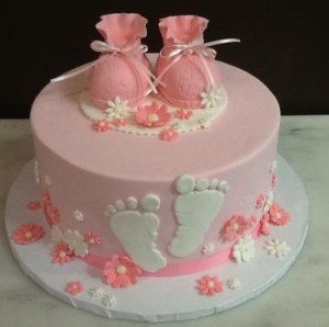 Baby Shower Pink Cake