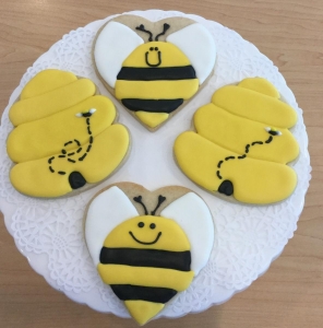 Bee Themed Cookies