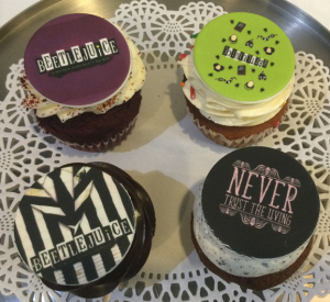 Beetlejuice Cupcakes