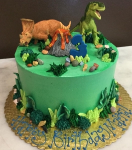 Dinosaur Cake Single Tier