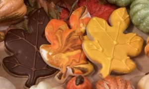 Fall Leaf Cookies 