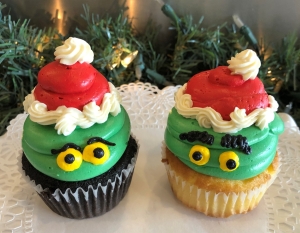 Grinch Cupcakes 