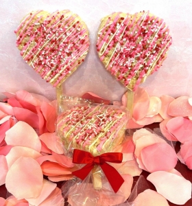 Heart Rice Krispie Pop 