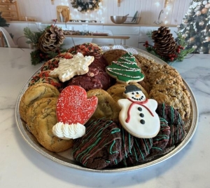 Holiday Cookie Gift Platter 