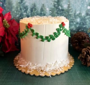 Holly Coconut Cake