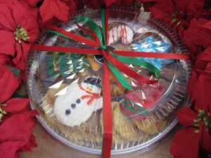 Holiday Cookie Gift Tray