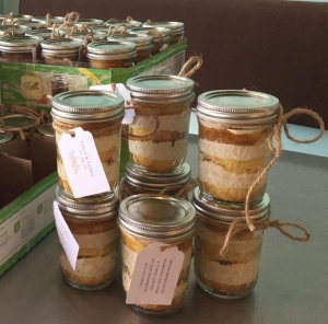 Mason Jar Cupcake Favors