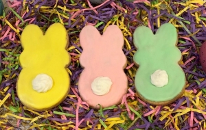 Pastel Bunny Cookies